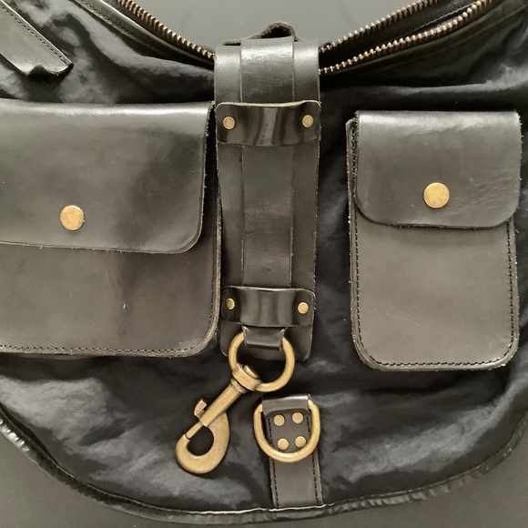 Shopbop leather and nylon bag - Picture 2 of 4